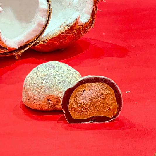 泰奶生巧克力大福